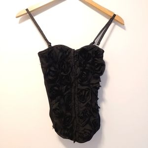 2 for $20 Black Corset Style Tops, XS
